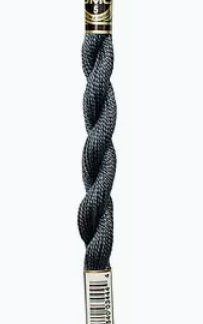 DMC, Pearl Cotton Thread Skeins, Size 3, 115-3-413, Iron