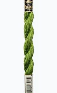 DMC, Pearl Cotton Thread Skeins, Size 3, 115-3-470, Olive Green