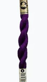 DMC, Pearl Cotton Thread Skeins, Size 3, 115-3-550, Passionflower