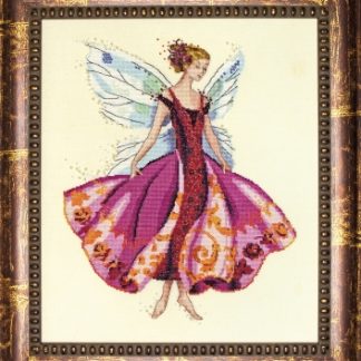 Mirabilia Designs, Cross Stitch Pattern, MD108, January's Garnet Fairy