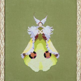 Nora Corbett Designs, Cross Stitch Pattern, NC346, The Dark Forest: Mother Moth
