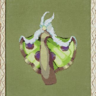 Nora Corbett Designs, Cross Stitch Pattern, NC347, The Dark Forest: Miss Furry Moth