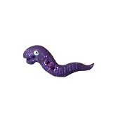 Stoney Creek, Buttons, SB186, Worm, Purple Glitter, 1 pc