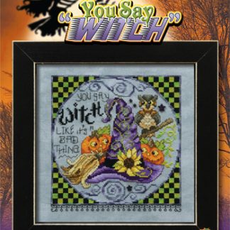 Stoney Creek, Cross Stitch Pattern, Leaflet 651, You Say "Witch"