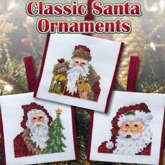 Stoney Creek, Cross Stitch Pattern, Leaflet 652, Classic Santa Ornaments