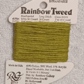 Rainbow Gallery, Tweed, RT37, Lite Olive