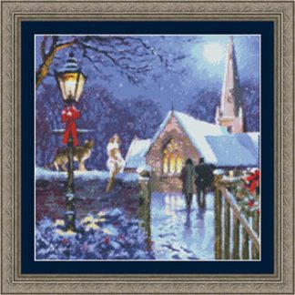 Kustom Krafts, Counted Cross Stitch Pattern, Midnight Mass, 97583