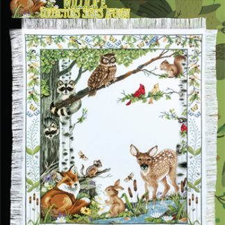 Stoney Creek, Cross Stitch Pattern, Book 551, Woodland Wildlife Collectors Series Afghan