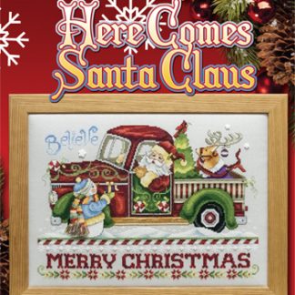 Stoney Creek, Cross Stitch Pattern, Leaflet 662, Here Comes Santa Claus