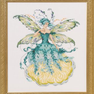 Mirabilia Designs, Cross Stitch Pattern, MD159, March Aquamarine Fairy