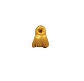 Stoney Creek, Buttons, SB300MGSX, Bell, Metallic Gold, Extra Small, 1 pc