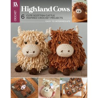 Leisure Arts, Highland Cows: 6 Cute Scottish Cattle Inspired Crochet Projects (Patterns), 2024