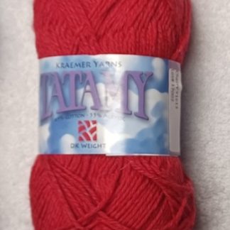 Kraemer Yarns, Tatamy DK (Cotton - Acrylic), Cherry, 1720