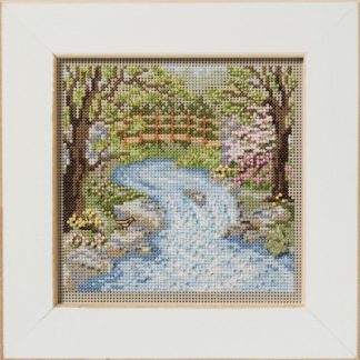 Mill Hill, Counted Glass Bead Cross Stitch Kit, Waterfall, MH142515