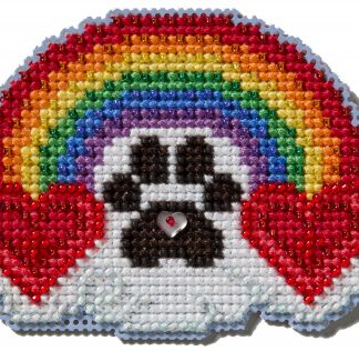Mill Hill, Beaded Cross Stitch Kit, Pawsitively Love, MH182515