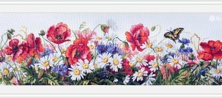 Merejka, Cross Stitch Kit, Field Beauties (Flowers), K-163