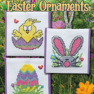 Stoney Creek, Cross Stitch Pattern, Easter Ornament (Chick, Egg, Rabbit), Leaflet 483