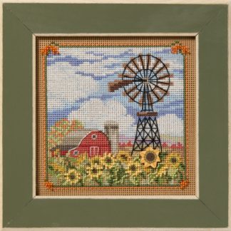 Mill Hill, Beaded Cross Stitch Kit, Windmill - Country Lane, MH142523