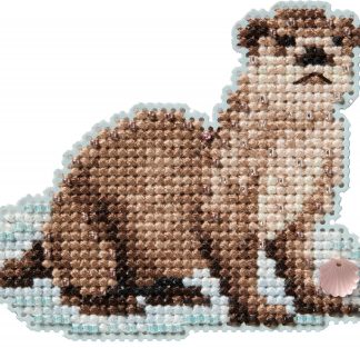 Mill Hill, Beaded Cross Stitch Kit, Otter, MH182521