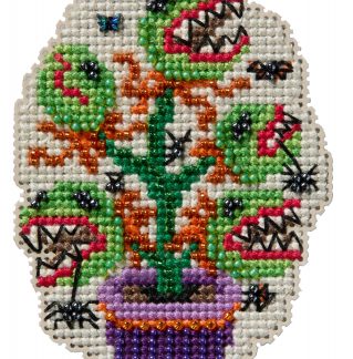 Mill Hill, Beaded Cross Stitch Kit, Monster Plant, MH182524