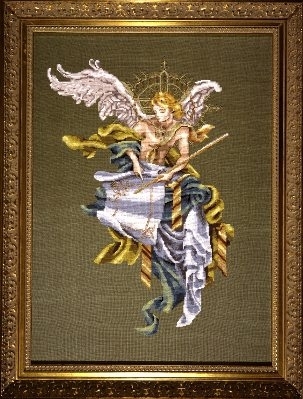 Mirabilia Designs, Cross Stitch Pattern, MD81, Archangel