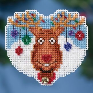 Mill Hill, Counted Glass Bead Cross Stitch Kit, Reindeer Games, MH181631