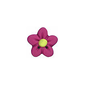 Stoney Creek, Buttons, SB170PKS, Flower Head, Pink, Small, 1 pc.