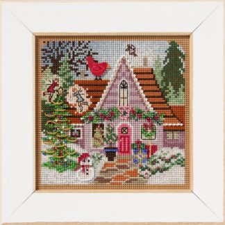 Mill Hill, Beaded Cross Stitch Kit, Festive Fairy Cottage, MH142533