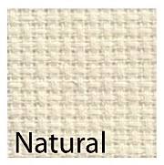 Omega, Fabric, Cuadrille Aida, 11ct, 1 mts x 1.40 ancho, Linen (Natural)