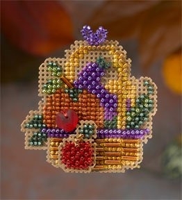 Mill Hill, Beaded Cross Stitch Kit, Autumn Bounty, MH186204