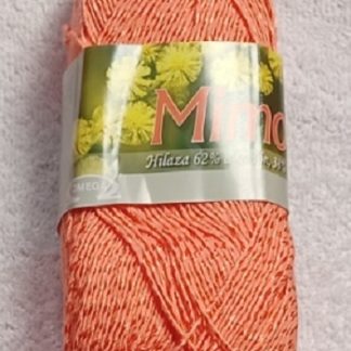 Hilos Omega, Mimosa (Cotton Rayon Blend (Fine)) Yarn, 31, Salmon (Salmon)