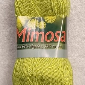 Hilos Omega, Mimosa (Cotton Rayon Blend (Fine)) Yarn, 81, Citrico (Citrus)