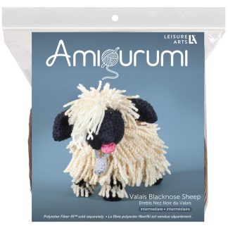 Leisure Arts, Amigurumi Kit, Valais Blacknose Sheep, 86067