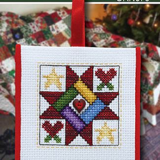 Stoney Creek, Cross Stitch Pattern, ORN079, Heartfelt Quilt Block