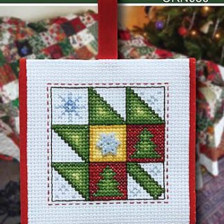 Stoney Creek, Cross Stitch Pattern, ORN080, Snowflake Quilt Block