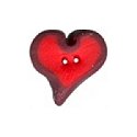 Stoney Creek, Buttons, Heart, Two-tone, Small, SB003S