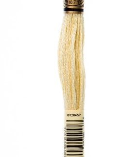 DMC, Pearl Cotton Thread Skein, Size 5, 677, Very Light Old Gold