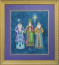 Glendon Place, Cross Stitch Pattern, We Three Kings, GP114