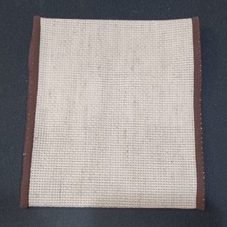 Stoney Creek, Elastic Banding, 14 count, Oatmeal with Brown Trim, 12" x 5"