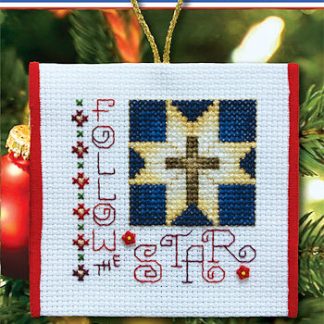 Stoney Creek, Cross Stitch Pattern, ORN082, Follow the Star