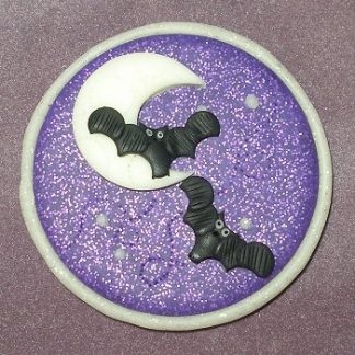 Stoney Creek, Needle Minders, SCNM010, Batty Moon (Glow-in-the-Dark)