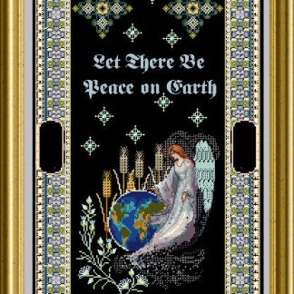 Chatelaine, Counted Cross Stitch Pattern, The Peace Angel - Christmas, Chat100