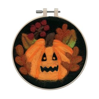 Design Works Crafts, Needle Felting Kit, 421 Pumpkin