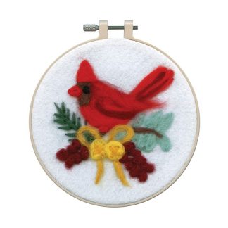 Design Works Crafts, Needle Felting Kit, 432 Cardinal