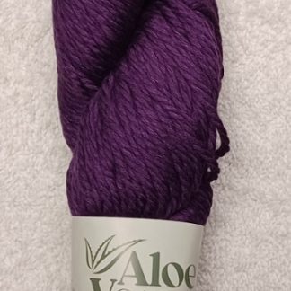 Circulo Yarns, Aloe Vera, Worsted (Size 4), 6008 Majesty (Purple - Morado)