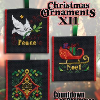 Stoney Creek, Cross Stitch Pattern, Leaflet 694, Countdown to Christmas: Christmas Ornaments XII
