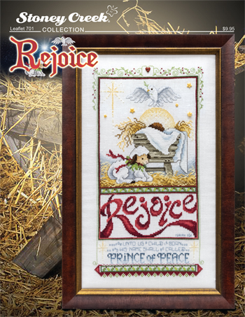 Stoney Creek, Cross Stitch Pattern, Leaflet 701, Rejoice