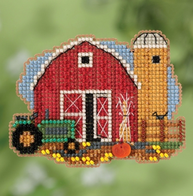 Mill Hill, Beaded Cross Stitch Kit, Harvest Barn, MH181821