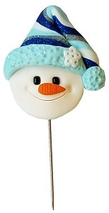 Stoney Creek, Counting Pin, Snowman with Hat, CP039