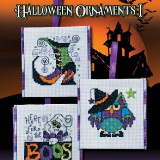 Stoney Creek, Cross Stitch Pattern, Leaflet 340, Halloween Ornaments 1